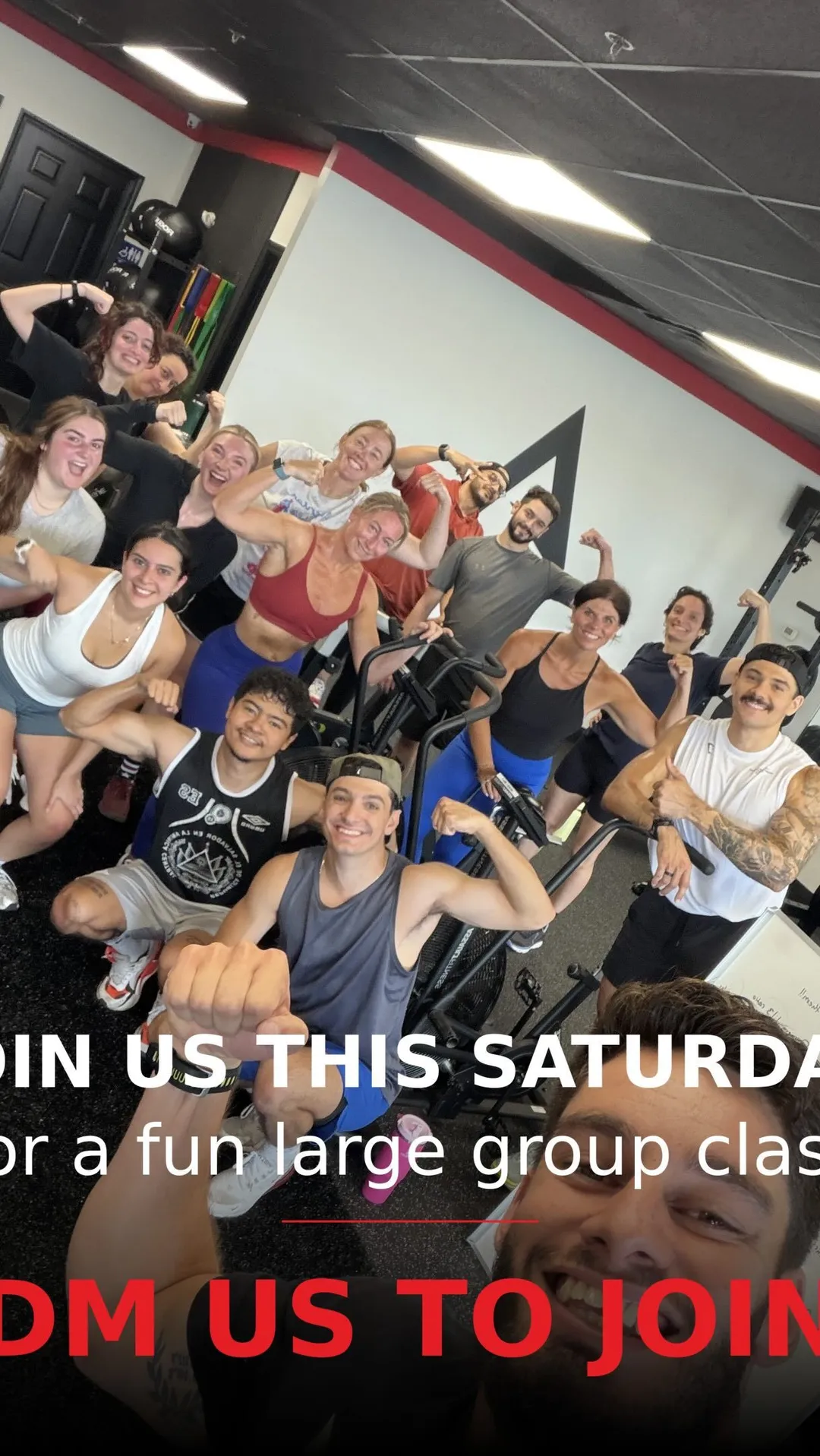 Saturday 9 AM class group photo