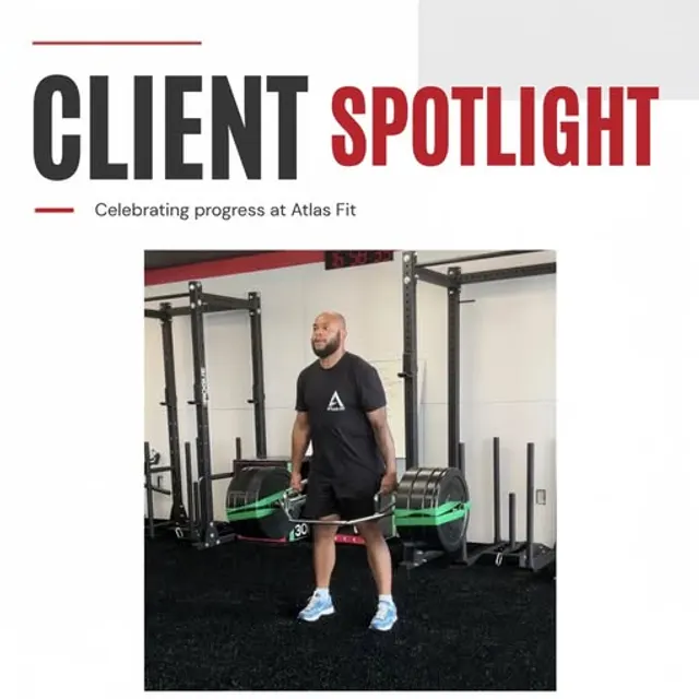Client Spotlight: Marlon 💪 Real numbers, real results. In just 5 weeks Since starting at Atlas Fit, Marlon has: ✅ Dropp